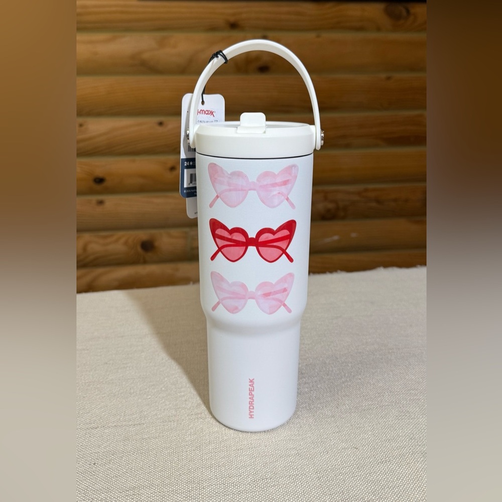 VALENTINE HEART GLASSES 30oz Hydrapeak Tumbler